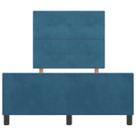 Casa si Gradina - Mobilier - Paturi si accesorii - Paturi - Cadru de pat, albastru inchis, 120x190 cm, catifea - Infinity.ro
