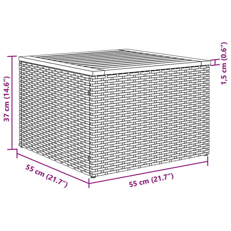 Casa si Gradina - Gradina si terasa - Mobilier exterior - Canapele si fotolii gradina - Set de 8 piese de sofa pentru gradina cu perne Negru Ratan poli Acacia - Infinity.ro