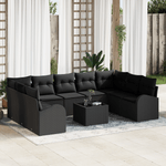 Casa si Gradina - Gradina si terasa - Mobilier exterior - Canapele si fotolii gradina - Set Canapea Gradina Pernute Bej Poliratan - Infinity.ro
