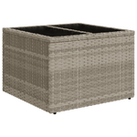 Casa si Gradina - Gradina si terasa - Mobilier exterior - Seturi mobila gradina - Set de canapea cu 8 piese si perne gri din ratan sintetic - Infinity.ro