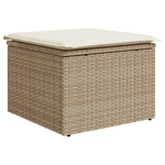 Casa si Gradina - Gradina si terasa - Mobilier exterior - Canapele si fotolii gradina - Set 8 Piese Canapele Gradina cu Perne Bej Poli Ratan Acacia - Infinity.ro