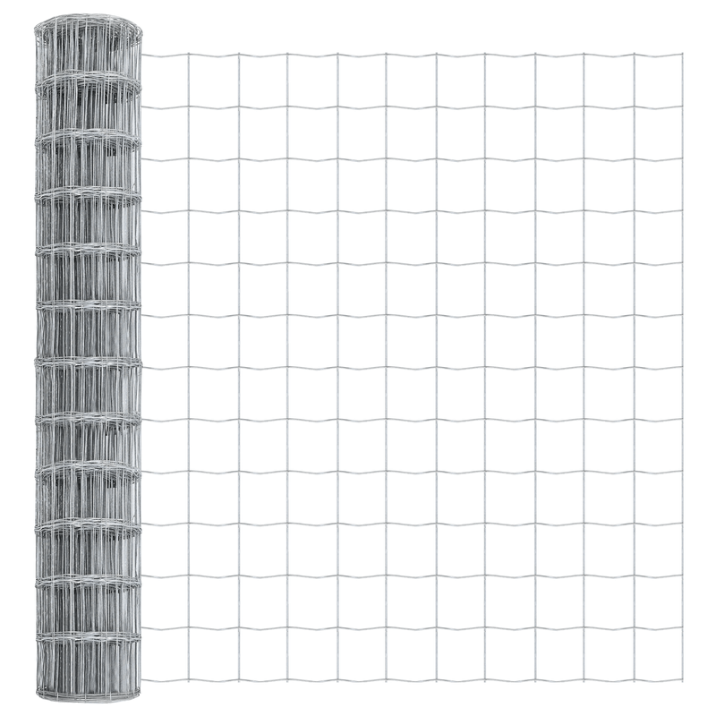 Casa si Gradina - Gradina si terasa - Garduri, panouri si accesorii - Gard Euro cu 7 stalpi flansati 1x10 m Otel galvanizat - Infinity.ro