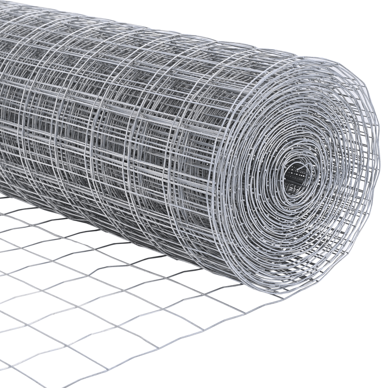 Casa si Gradina - Gradina si terasa - Garduri, panouri si accesorii - Gard Euro cu 13 stalpi flansati 0.8x25 m din otel galvanizat - Infinity.ro
