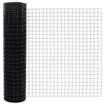 Casa si Gradina - Gradina si terasa - Garduri, panouri si accesorii - Euro Fence cu 7 stalpi cu flansa 0.8x10 m Otel galvanizat - Infinity.ro