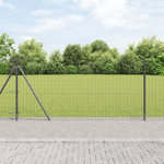 Casa si Gradina - Gradina si terasa - Garduri, panouri si accesorii - Euro Fence cu 7 stalpi flansati 1x10 m Otel galvanizat - Infinity.ro