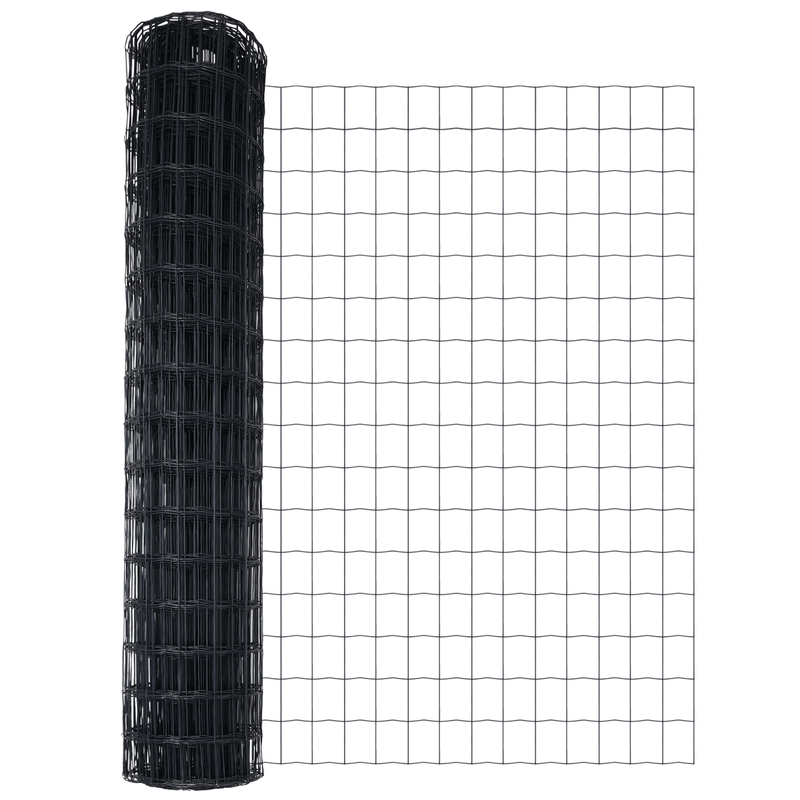 Casa si Gradina - Gradina si terasa - Garduri, panouri si accesorii - Euro Fence cu 7 stalpi flansati 1x10 m Otel galvanizat - Infinity.ro