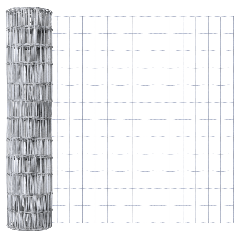 Casa si Gradina - Gradina si terasa - Garduri, panouri si accesorii - Gard Euro cu 13 stalpi flansati 1.2x25 m Otel galvanizat - Infinity.ro