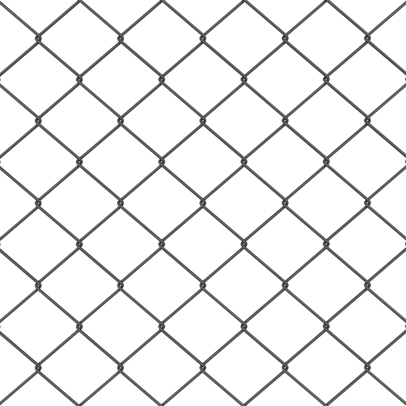 Casa si Gradina - Gradina si terasa - Garduri, panouri si accesorii - Gard din lant cu 7 stalpi de suport 0.8x10 m din otel galvanizat - Infinity.ro
