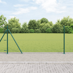 Casa si Gradina - Gradina si terasa - Garduri, panouri si accesorii - Gard Hexagon  Verde 1x100 m Otel - Infinity.ro