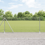 Casa si Gradina - Gradina si terasa - Garduri, panouri si accesorii - Gard din Sarma Sudate cu 13 Posturi Flansate 0.8 x 25 m Otel Galvanizat - Infinity.ro