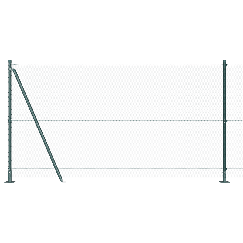 Casa si Gradina - Gradina si terasa - Garduri, panouri si accesorii - Gard Hexagon  Verde 1.2x50 m Otel - Infinity.ro