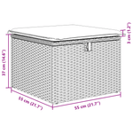 Casa si Gradina - Gradina si terasa - Mobilier exterior - Canapele si fotolii gradina - Set 5 Piese Canapea Gradina cu Perna Gri Deschis Ratan Poli - Infinity.ro