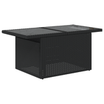 Casa si Gradina - Gradina si terasa - Mobilier exterior - Canapele si fotolii gradina - Set de canapele de gradina cu perne 6 piese Negru Poli Ratan - Infinity.ro