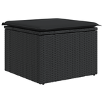 Casa si Gradina - Gradina si terasa - Mobilier exterior - Canapele si fotolii gradina - Set de canapele de gradina cu perne 6 piese Negru Poli Ratan - Infinity.ro