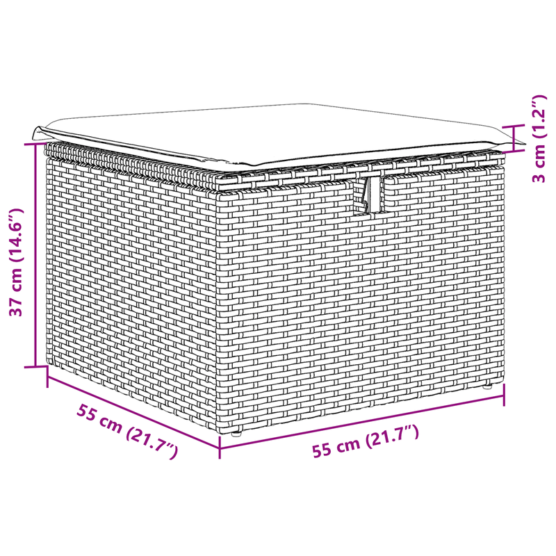 Casa si Gradina - Gradina si terasa - Mobilier exterior - Canapele si fotolii gradina - Set de Canapea de Gradina de 5 Piese cu Perne Gri Deschis din Poliratan - Infinity.ro