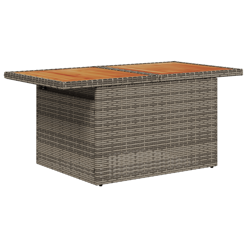 Casa si Gradina - Gradina si terasa - Mobilier exterior - Canapele si fotolii gradina - Set Canapea Gradina 8 Piese cu Pernite Gri Ratan Poliat - Infinity.ro