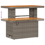 Casa si Gradina - Gradina si terasa - Mobilier exterior - Canapele si fotolii gradina - Set de Canapea de Gradina  cu 8 Piese cu Perne Gri din Ratan Polimerizat Acacia - Infinity.ro