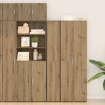 Casa si Gradina - Mobilier - Comode si corpuri - Corpuri bucatarie - Highboard Stejar artizanal 30x42.5x185 cm Lemn prelucrat - Infinity.ro