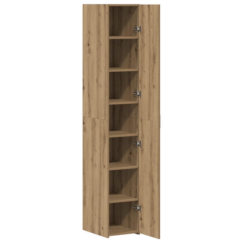 Casa si Gradina - Mobilier - Comode si corpuri - Corpuri bucatarie - Highboard Stejar artizanal 30x42.5x185 cm Lemn prelucrat - Infinity.ro