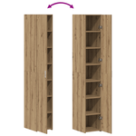 Casa si Gradina - Mobilier - Comode si corpuri - Corpuri bucatarie - Highboard Stejar artizanal 30x42.5x185 cm Lemn prelucrat - Infinity.ro
