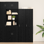 Casa si Gradina - Mobilier - Comode si corpuri - Corpuri bucatarie - Highboard Stejar Negru 40x42.5x185 cm Lemn prelucrat - Infinity.ro