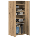 Casa si Gradina - Mobilier - Organizare si depozitare - Organizator incaltaminte - Dulap de stejar artizanal 80x39x178 cm Lemn prelucrat - Infinity.ro