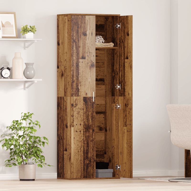 Casa si Gradina - Mobilier - Dulapuri si sifoniere - Dulapuri - Dulap Inalt Lemn Vechi 60x35x180 cm Lemn Compozit - Infinity.ro