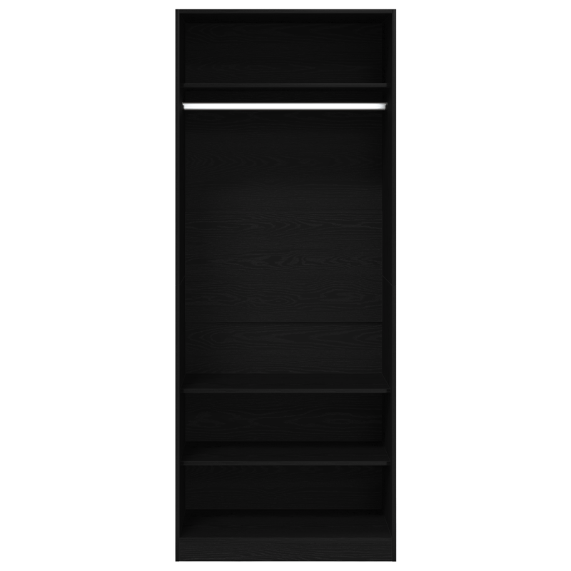 Casa si Gradina - Mobilier - Dulapuri si sifoniere - Dulapuri - Dulap Stejar Negru Set de 2 Stejar negru Lemn prelucrat - Infinity.ro