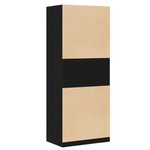Casa si Gradina - Mobilier - Dulapuri si sifoniere - Dulapuri - Dulap Stejar Negru Set de 2 Stejar negru Lemn prelucrat - Infinity.ro