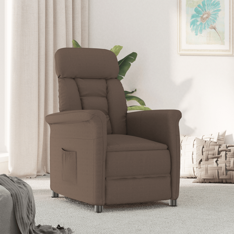 Casa si Gradina - Mobilier - Scaune si fotolii - Fotolii - Fotoliu rabatabil, maro - Infinity.ro