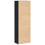 Casa si Gradina - Mobilier - Dulapuri si sifoniere - Dulapuri - Dulap inalt Stejar Negru 60x35x180 cm Lemn prelucrat - Infinity.ro