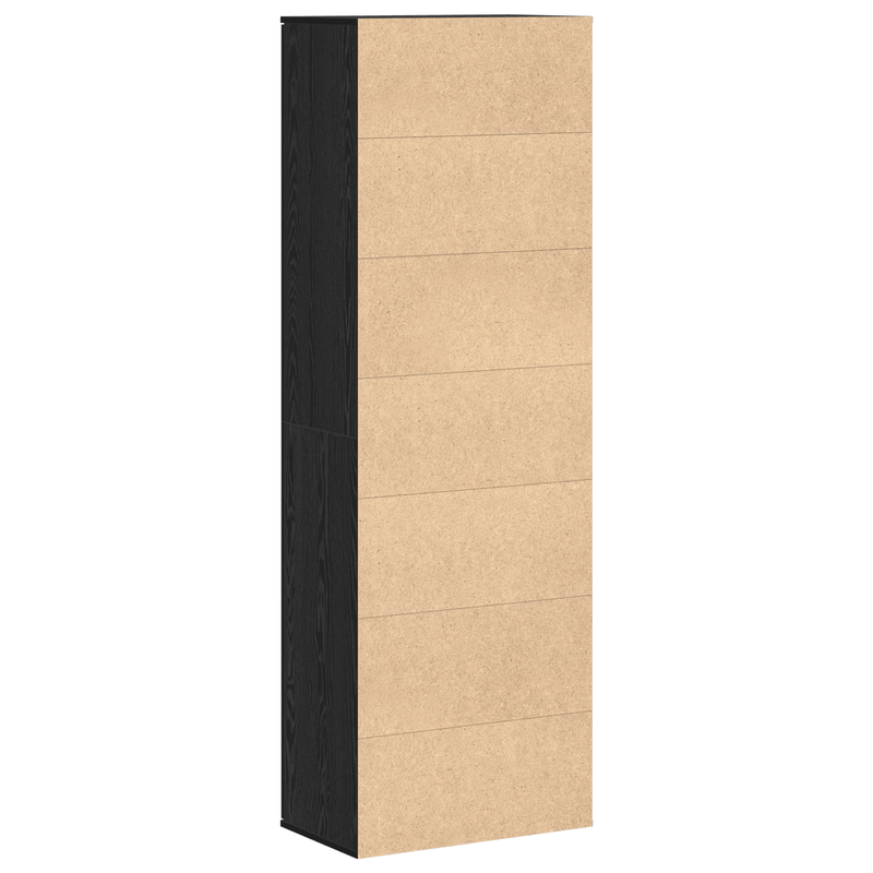 Casa si Gradina - Mobilier - Dulapuri si sifoniere - Dulapuri - Dulap inalt Stejar Negru 60x35x180 cm Lemn prelucrat - Infinity.ro
