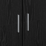 Casa si Gradina - Mobilier - Dulapuri si sifoniere - Dulapuri - Dulap inalt Stejar Negru 60x35x180 cm Lemn prelucrat - Infinity.ro