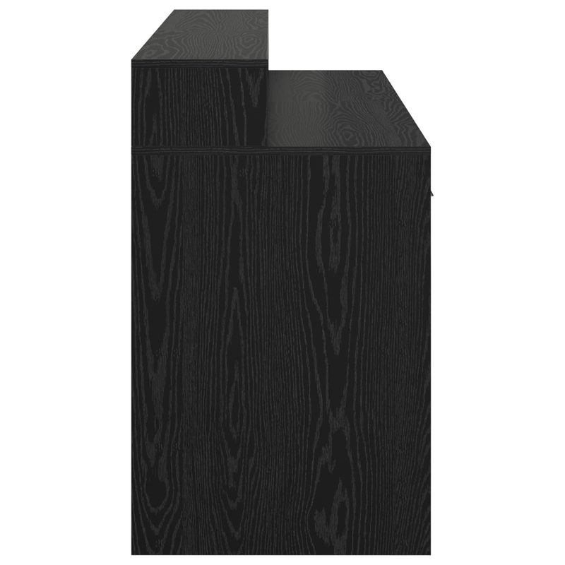 Casa si Gradina - Mobilier - Mese si birouri - Birouri - Birou Stejar negru 140x55x91 cm Lemn prelucrat - Infinity.ro