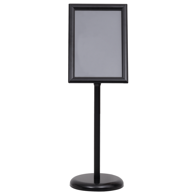 Carti si Birotica - Papetarie - Afise si stickere - Suporturi pentru postere A3 2 bucati din aliaj de aluminiu negru - Infinity.ro