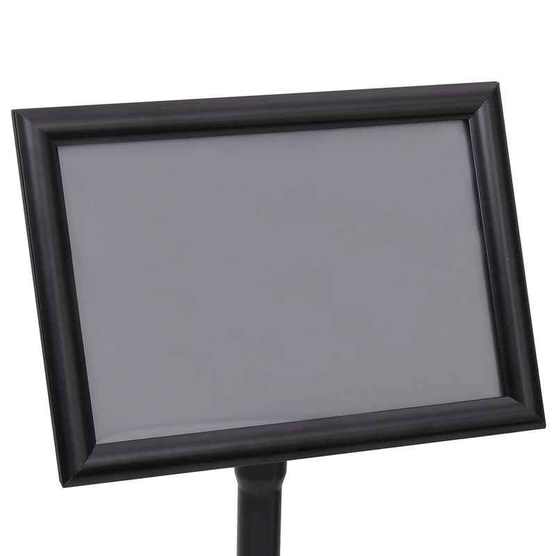 Carti si Birotica - Papetarie - Afise si stickere - Suporturi pentru postere A3 2 bucati din aliaj de aluminiu negru - Infinity.ro