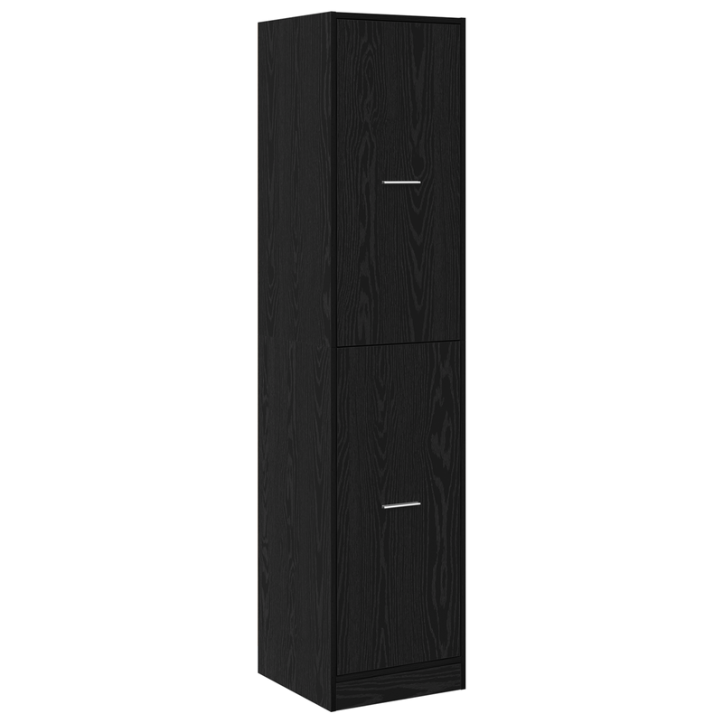 Casa si Gradina - Mobilier - Dulapuri si sifoniere - Dulapuri - Dulap apothecary Stejar Negru 40x41x174.5 cm Lemn stratificat - Infinity.ro