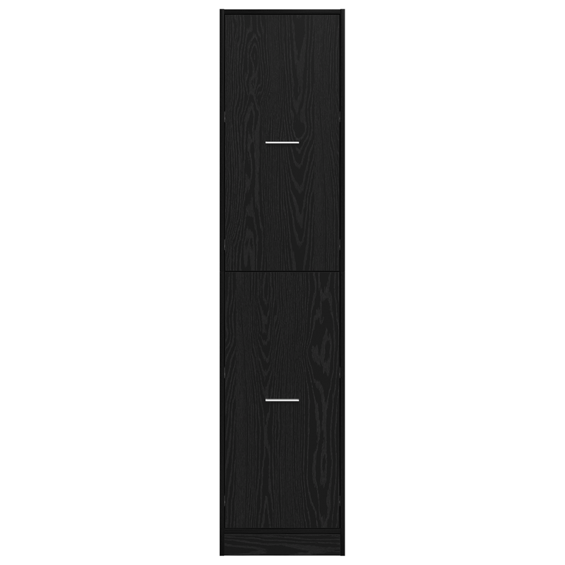 Casa si Gradina - Mobilier - Dulapuri si sifoniere - Dulapuri - Dulap apothecary Stejar Negru 40x41x174.5 cm Lemn stratificat - Infinity.ro