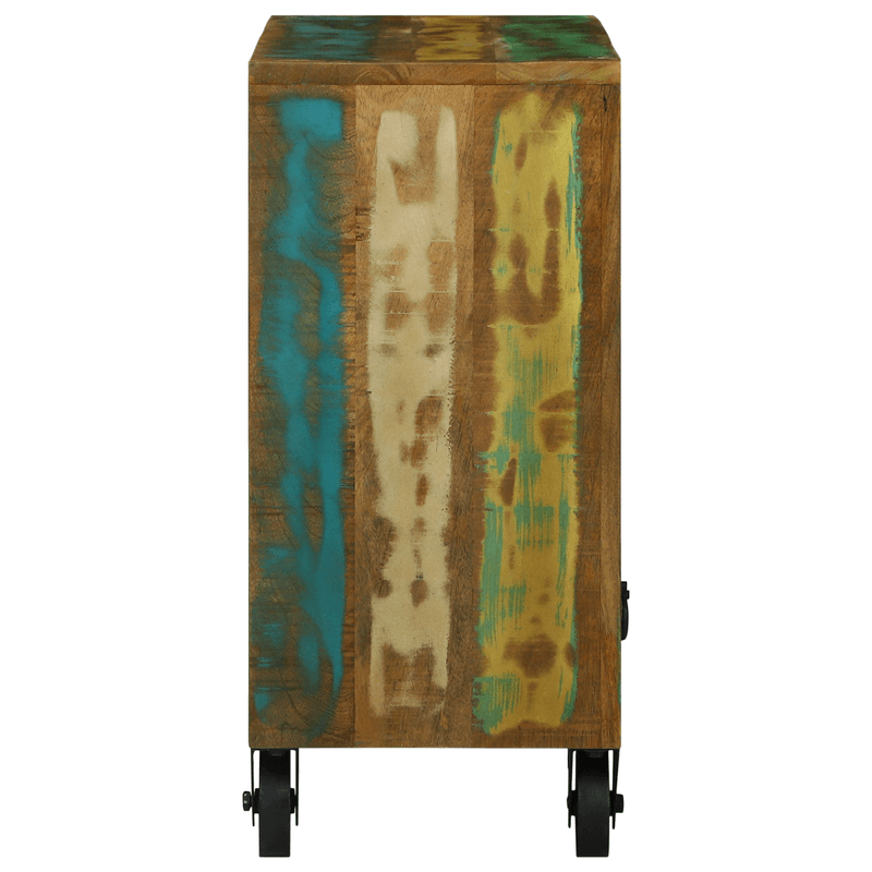 Casa si Gradina - Mobilier - Comode si corpuri - Comode - Dulap cu 3 sertare 80x30x65 cm Lemn masiv recuperat - Infinity.ro