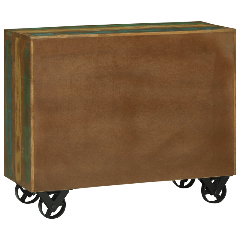Casa si Gradina - Mobilier - Comode si corpuri - Comode - Dulap cu 3 sertare 80x30x65 cm Lemn masiv recuperat - Infinity.ro