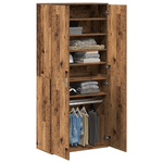 Casa si Gradina - Mobilier - Organizare si depozitare - Organizator incaltaminte - Buffet Lemn Uzat 80x39x178 cm Lemn Inginerie - Infinity.ro