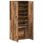 Casa si Gradina - Mobilier - Organizare si depozitare - Organizator incaltaminte - Buffet Lemn Uzat 80x39x178 cm Lemn Inginerie - Infinity.ro