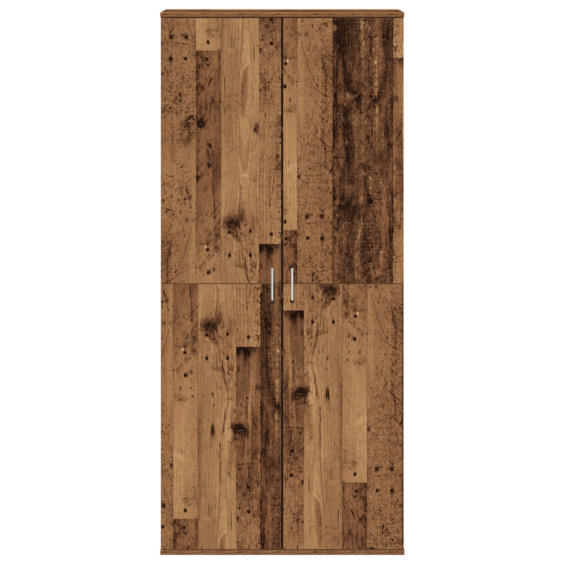 Casa si Gradina - Mobilier - Organizare si depozitare - Organizator incaltaminte - Buffet Lemn Uzat 80x39x178 cm Lemn Inginerie - Infinity.ro