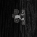 Casa si Gradina - Constructii - Depozitare, transport si protectie - Rafturi, fisete si vestiare - Fiset Set de 2 Stejar negru Lemn prelucrat 60 x 32 x 153 cm - Infinity.ro