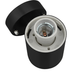 Casa si Gradina - Corpuri si surse de iluminat - Veioze si lampi - Lampi de veghe - Lampa de perete de exterior, negru, otel inoxidabil IP44 - Infinity.ro