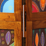 Casa si Gradina - Decoratiuni - Pereti despartitori si paravane - Separator de Camera 3 Panouri Maro Miere 35x1.5x160 cm Lemn Solid Acacia - Infinity.ro