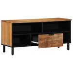 Casa si Gradina - Mobilier - Dulapuri si sifoniere - Dulapuri - Dulap TV, 100x33,5x46 cm, lemn masiv acacia - Infinity.ro