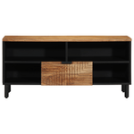Casa si Gradina - Mobilier - Dulapuri si sifoniere - Dulapuri - Dulap TV, 100x33,5x46 cm, lemn masiv acacia - Infinity.ro