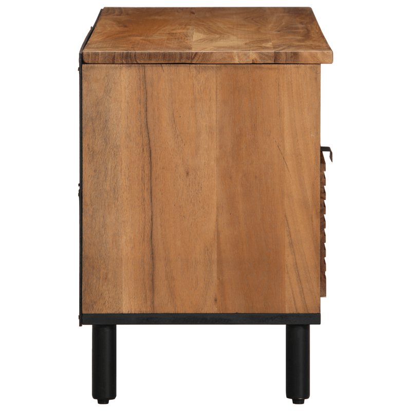Casa si Gradina - Mobilier - Dulapuri si sifoniere - Dulapuri - Dulap TV, 100x33,5x46 cm, lemn masiv acacia - Infinity.ro