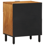 Casa si Gradina - Mobilier - Comode si corpuri - Noptiere - Noptiera, 50x33x60 cm, lemn masiv de acacia - Infinity.ro